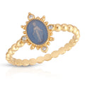 Lady Lourdes Ring - French Blue
