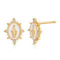 Lady Lourdes Stud - White