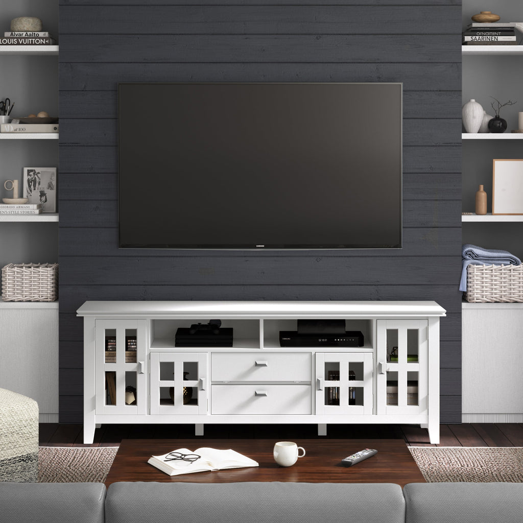 Artisan - 72' TV Media Stand - White