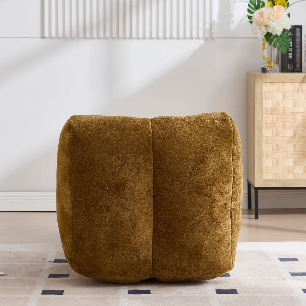 Creative Bean Bag Sofa Chair for Adults with High-Quality Sponge Filling and Polyester Fiber,59x30x23.6 inches