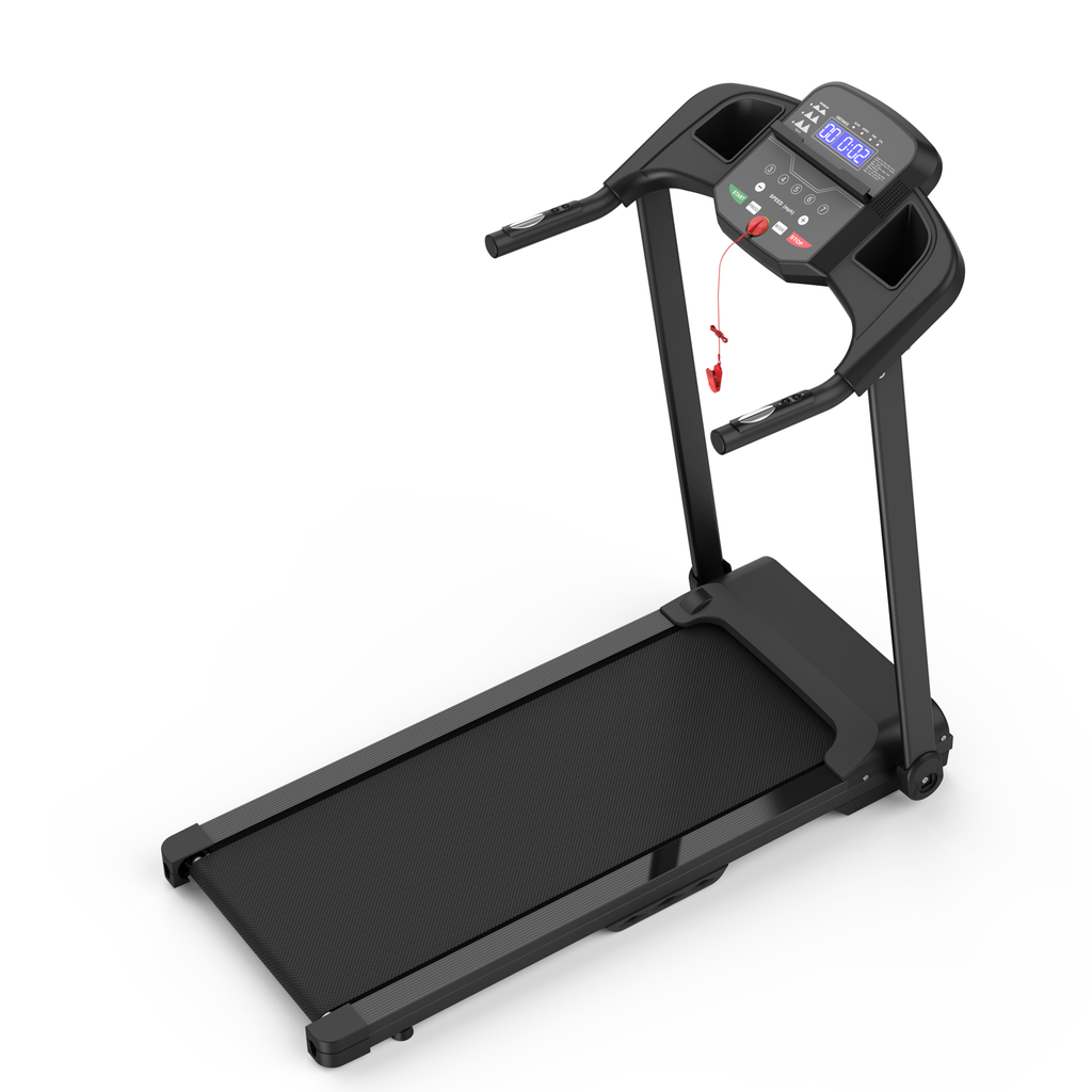 Foldable Treadmill 2.5HP Electric Folding Treadmill Running Walking Machine for Home Gym, Max 265 LBS Weight Capacity