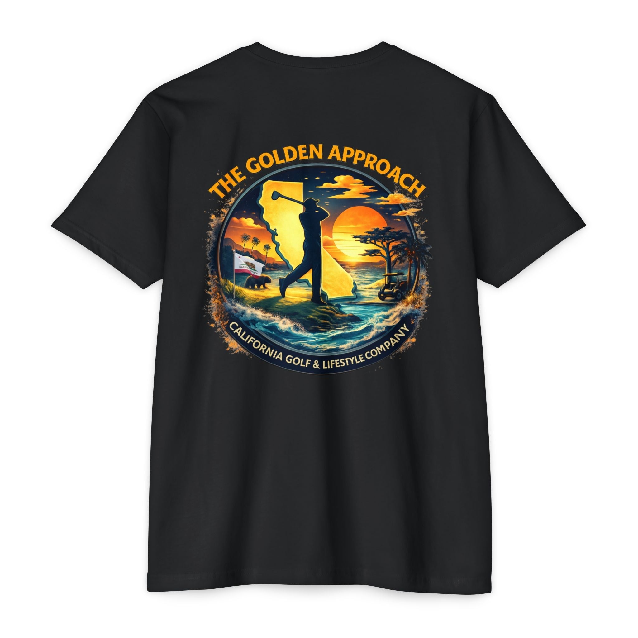 The Golden Approach California Tee — Iron Sight Design