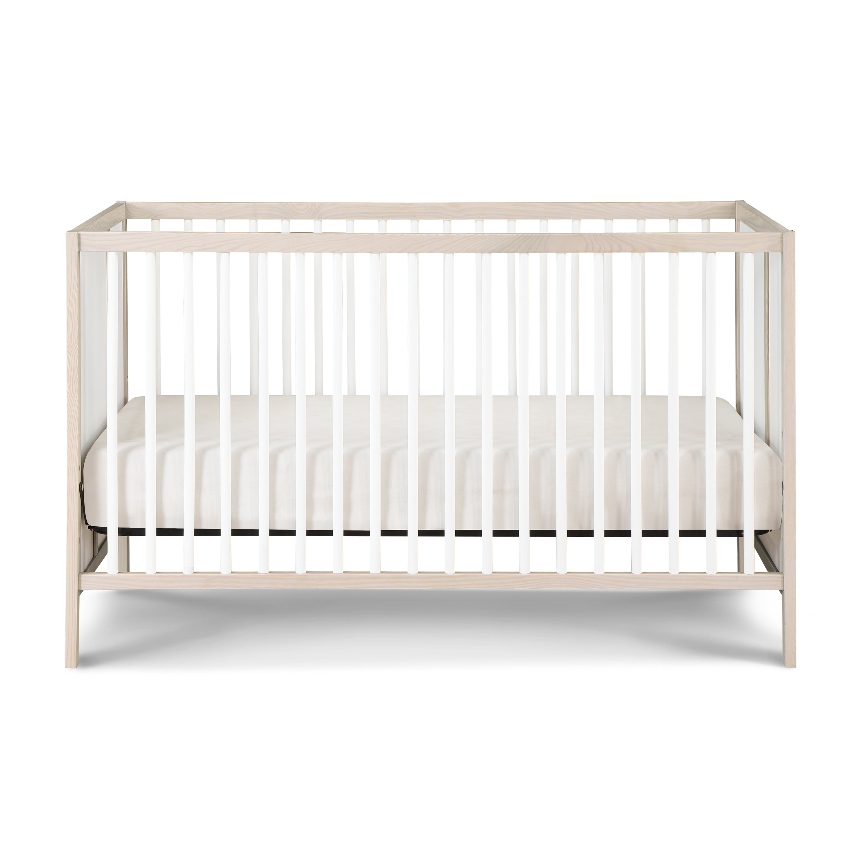 Pixie Finn 3-in-1 Crib in Washed Natural/White
