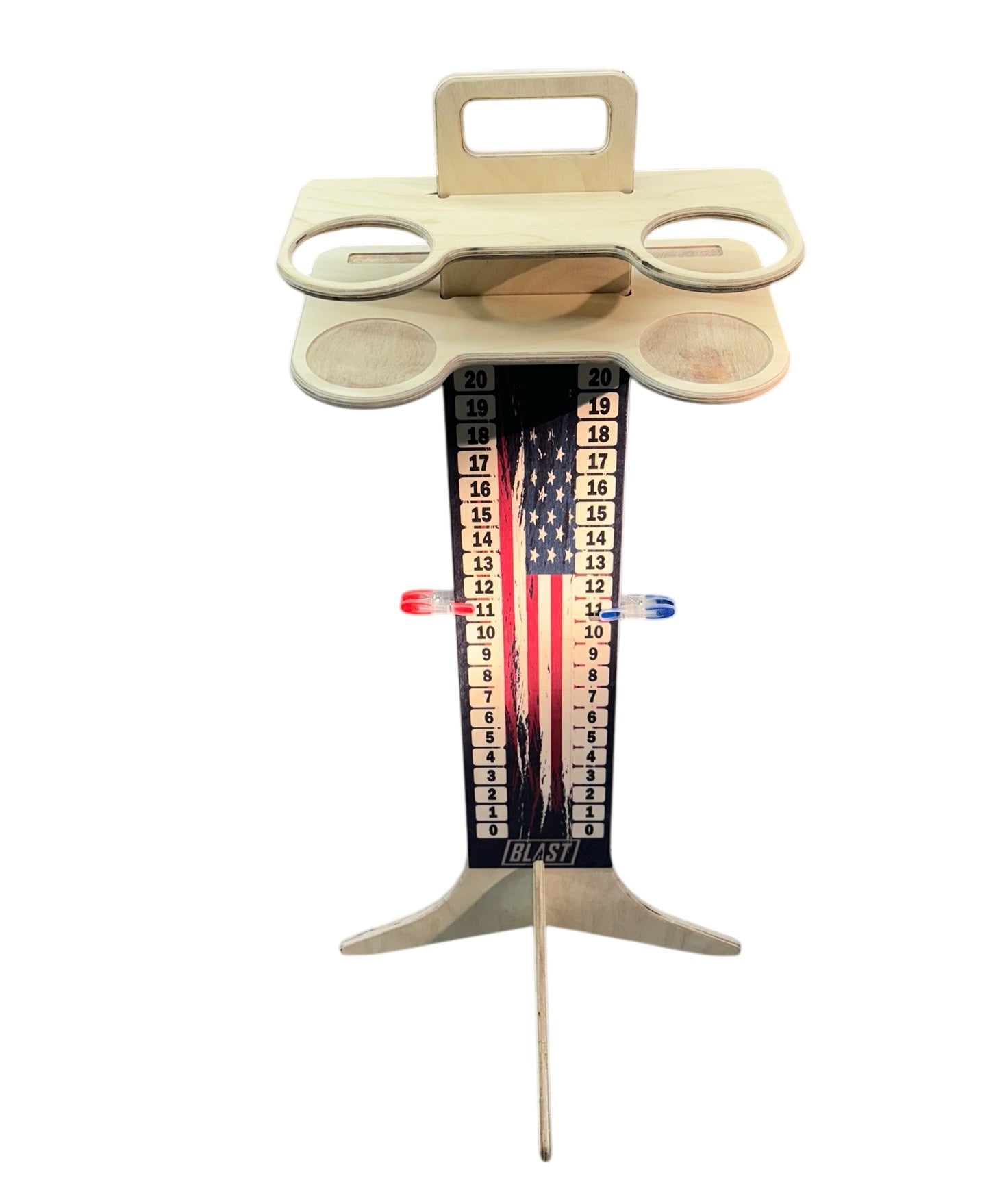 Army Burnt Flag Military Cornhole Set