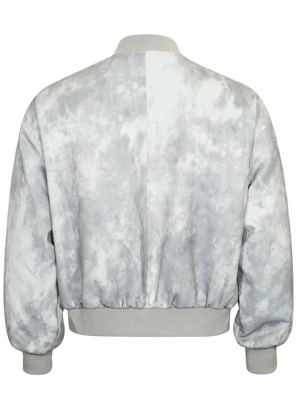 Tie-Dye Zip-Up Bomber Jacket
