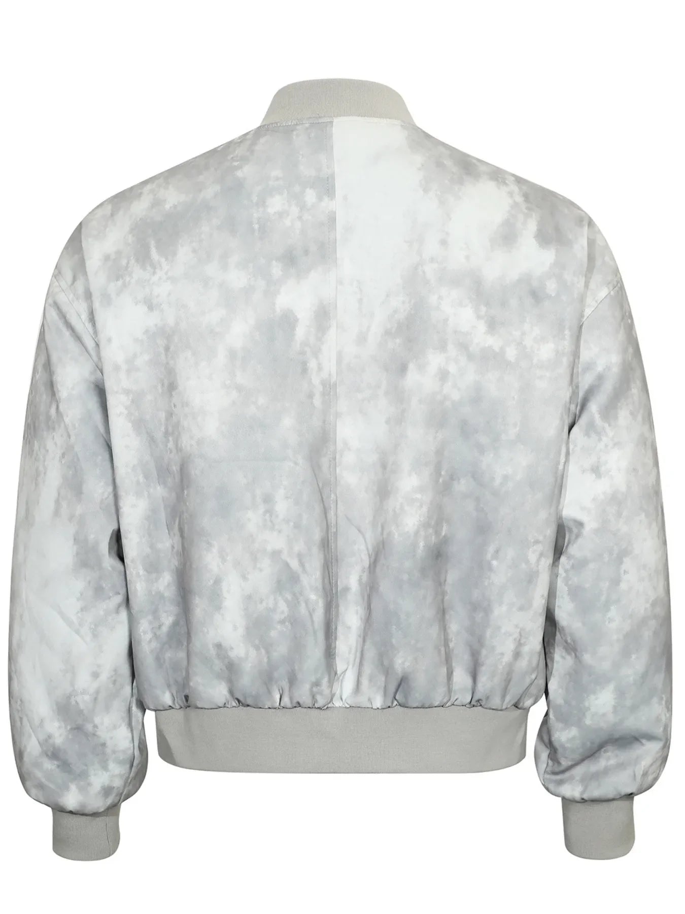 Tie-Dye Zip-Up Bomber Jacket