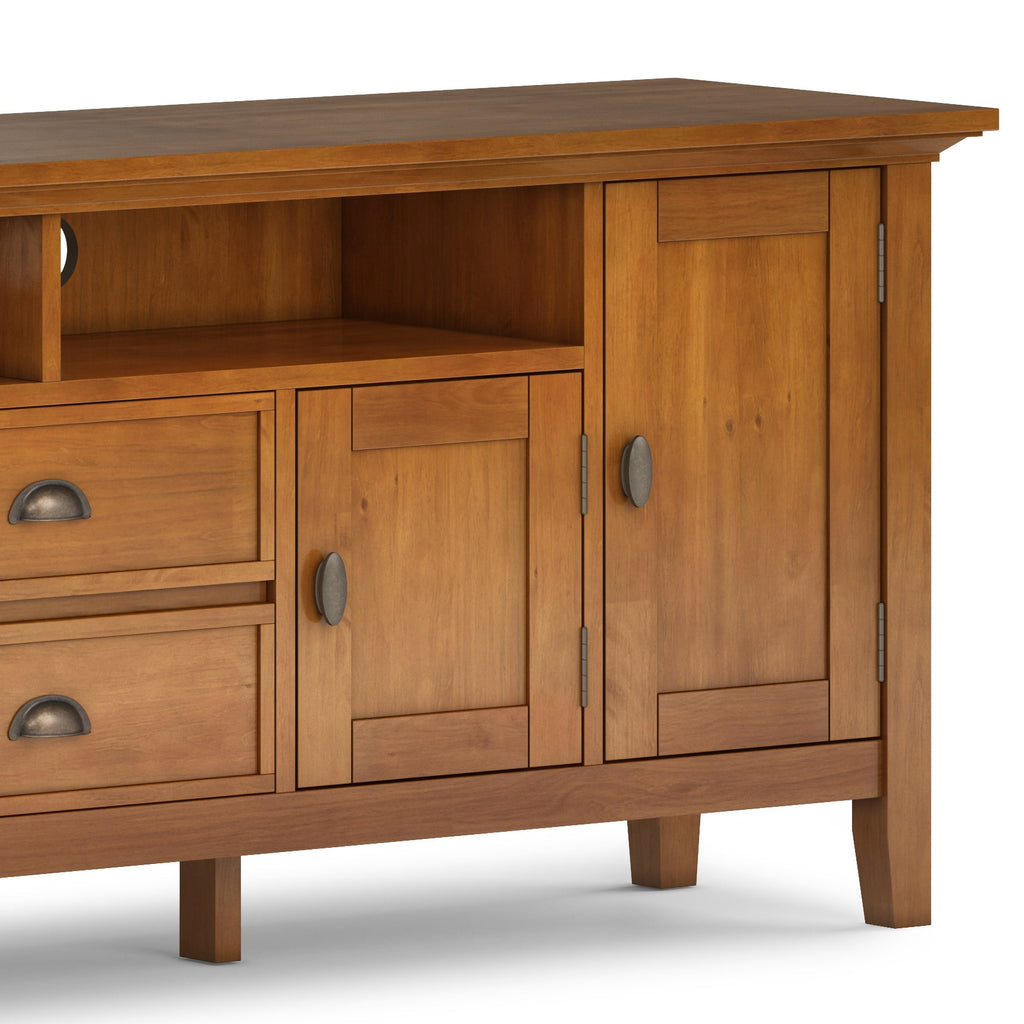 Redmond - 72' TV Media Stand - Light Golden Brown