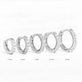 925 Micro Hoop Zircon earrings