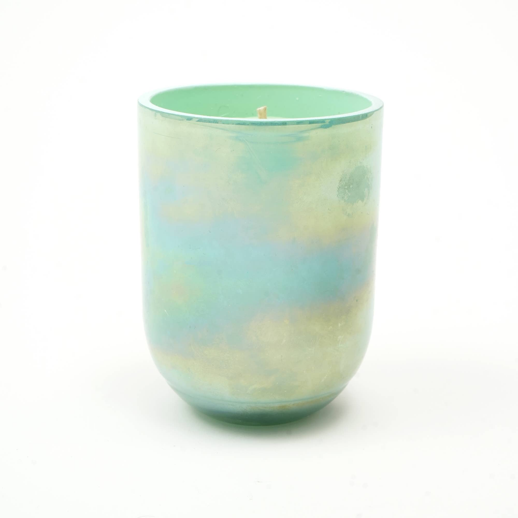Pastel Glow Scented Wax Candle – Blue Elegant & Aromatic Candle for Home & Office  Soothing Fragrance & Long-Lasting Burn  Perfect for Relaxation, Décor & Gifting