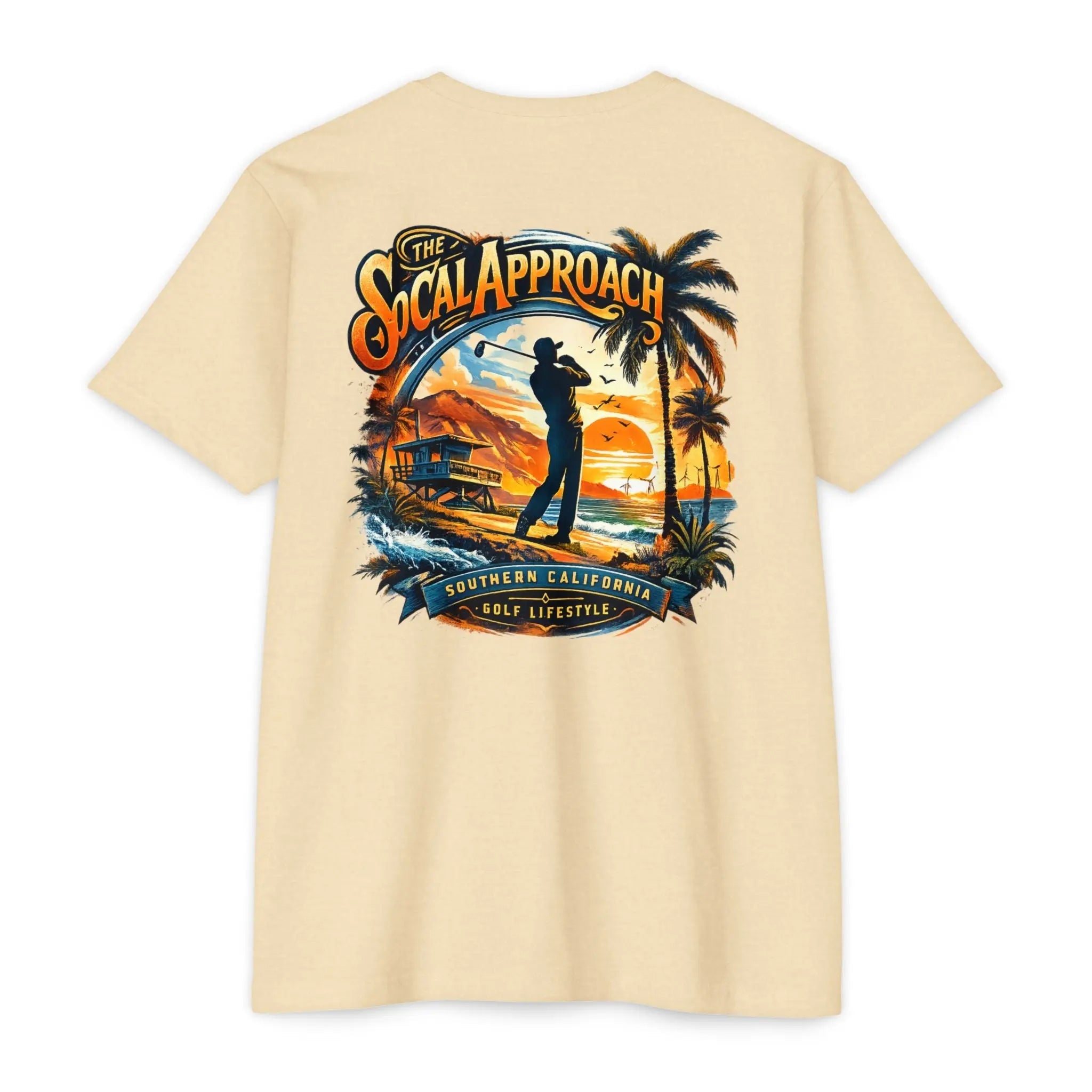SoCal Golf Lifestyle T-Shirt — "The So Cal Approach"