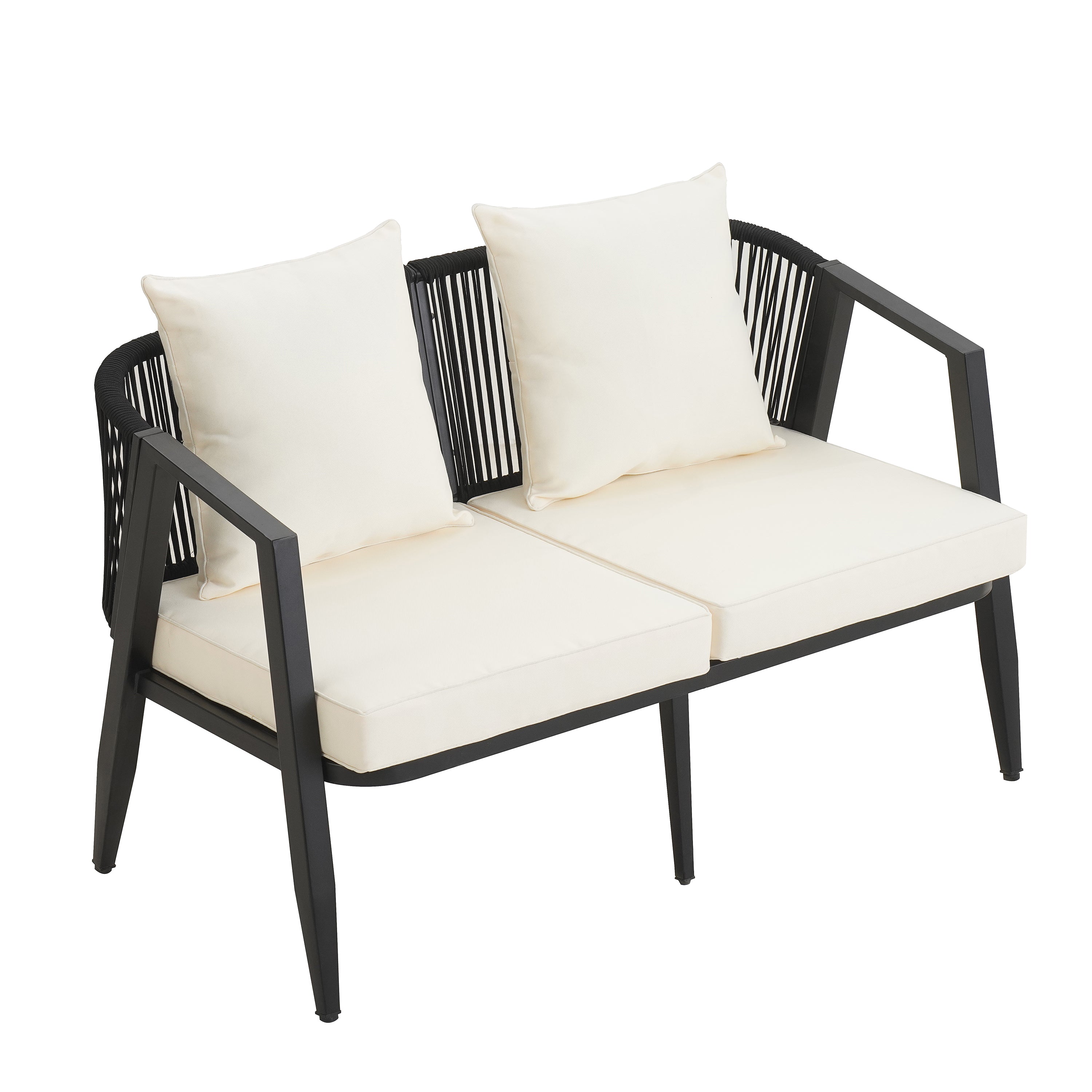 U_STYLE Durable and Comfortable Outdoor Seating Set,Suitable for Patios, Lawns, and Poolsides