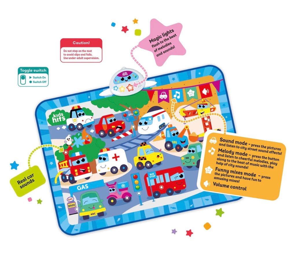 Kids Hits - Big City Rush Light and Sound Mat