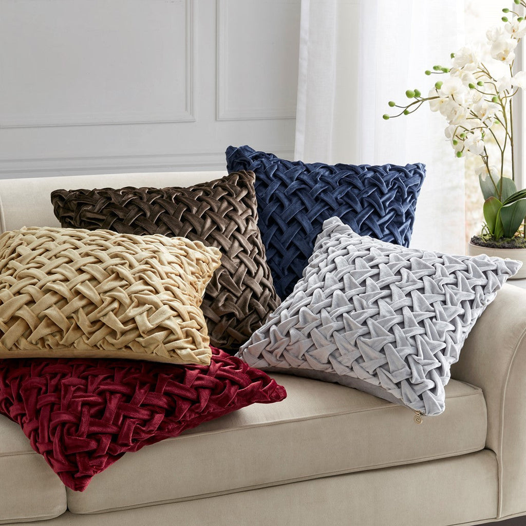 Square Decor Pillow Gold 20x20'