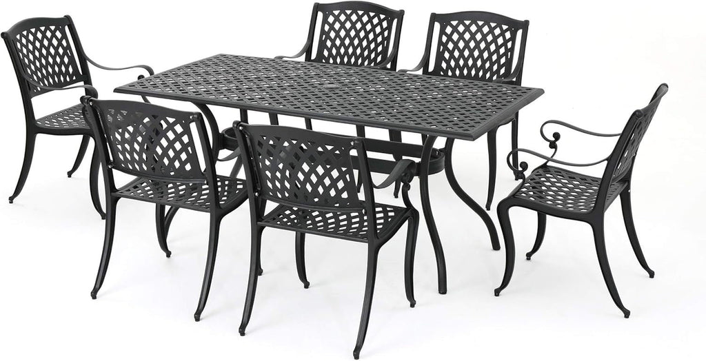 Calisa Rectangular 6 - Person 63' Long Dining Set