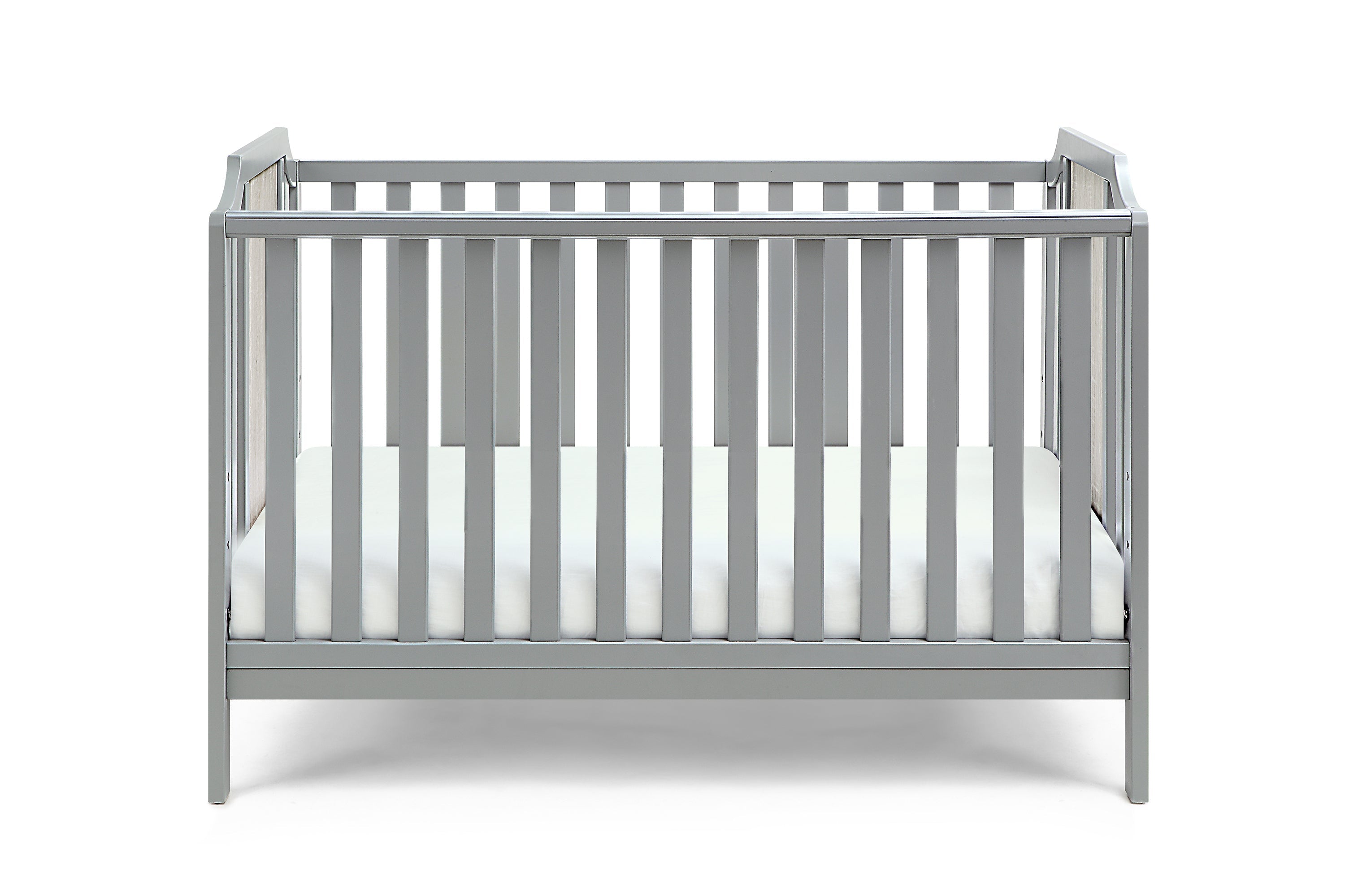Brees Island 3-in-1 Convertible Crib Gray/Graystone