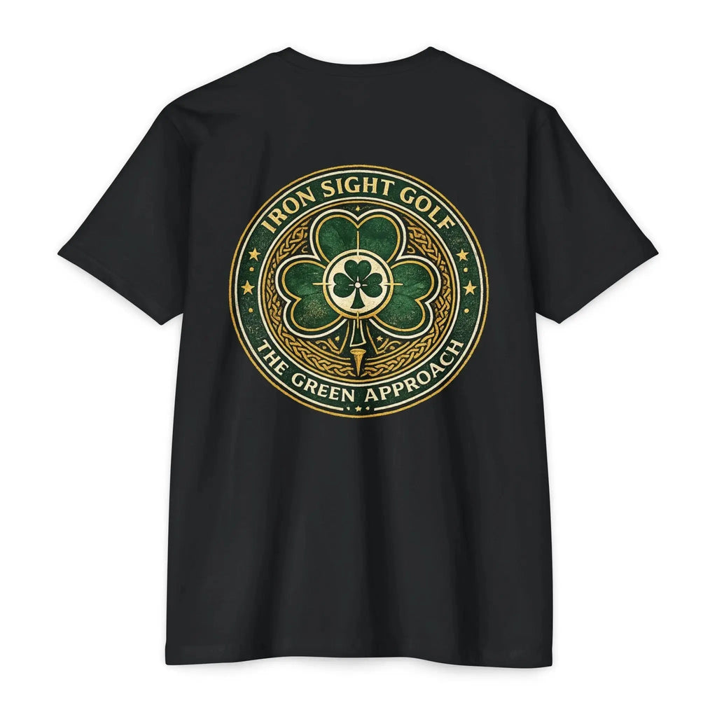 Green Approach Golf T-Shirt — Iron Sight 60/40 Next Level