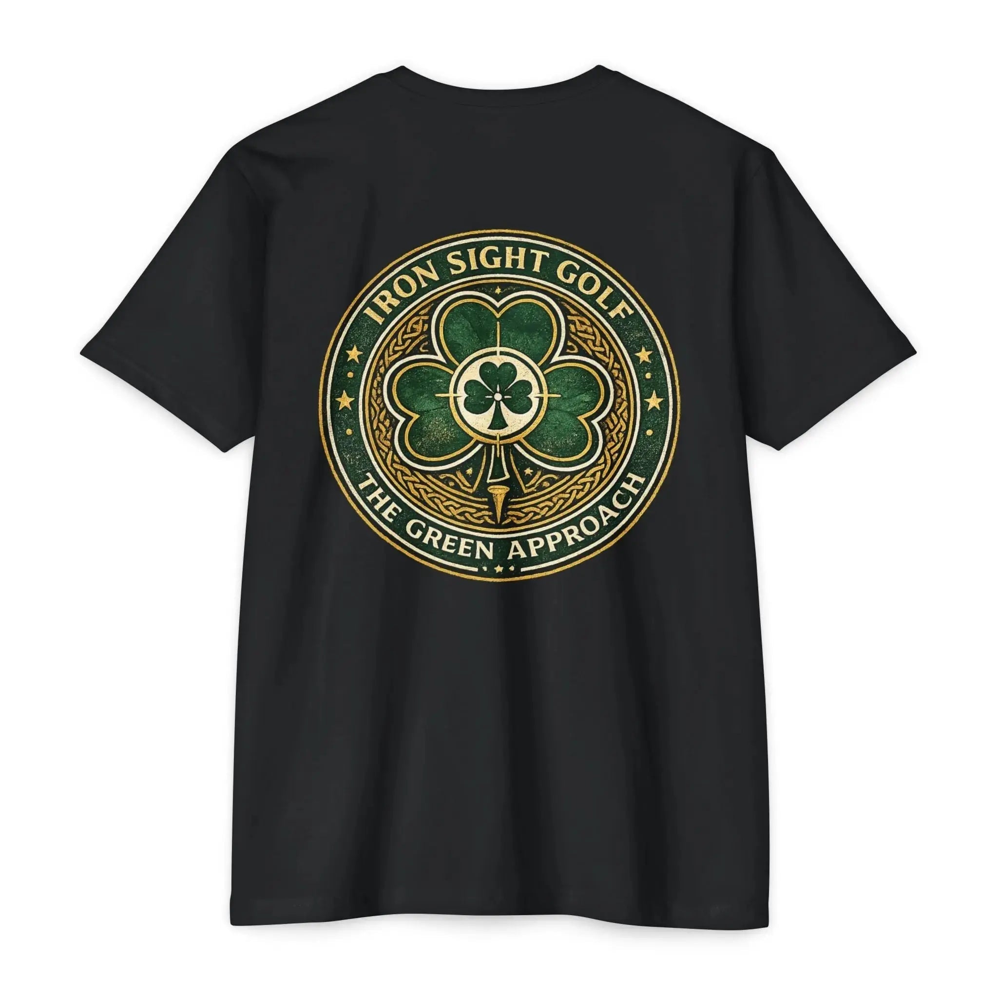 Green Approach Golf T-Shirt — Iron Sight 60/40 Next Level