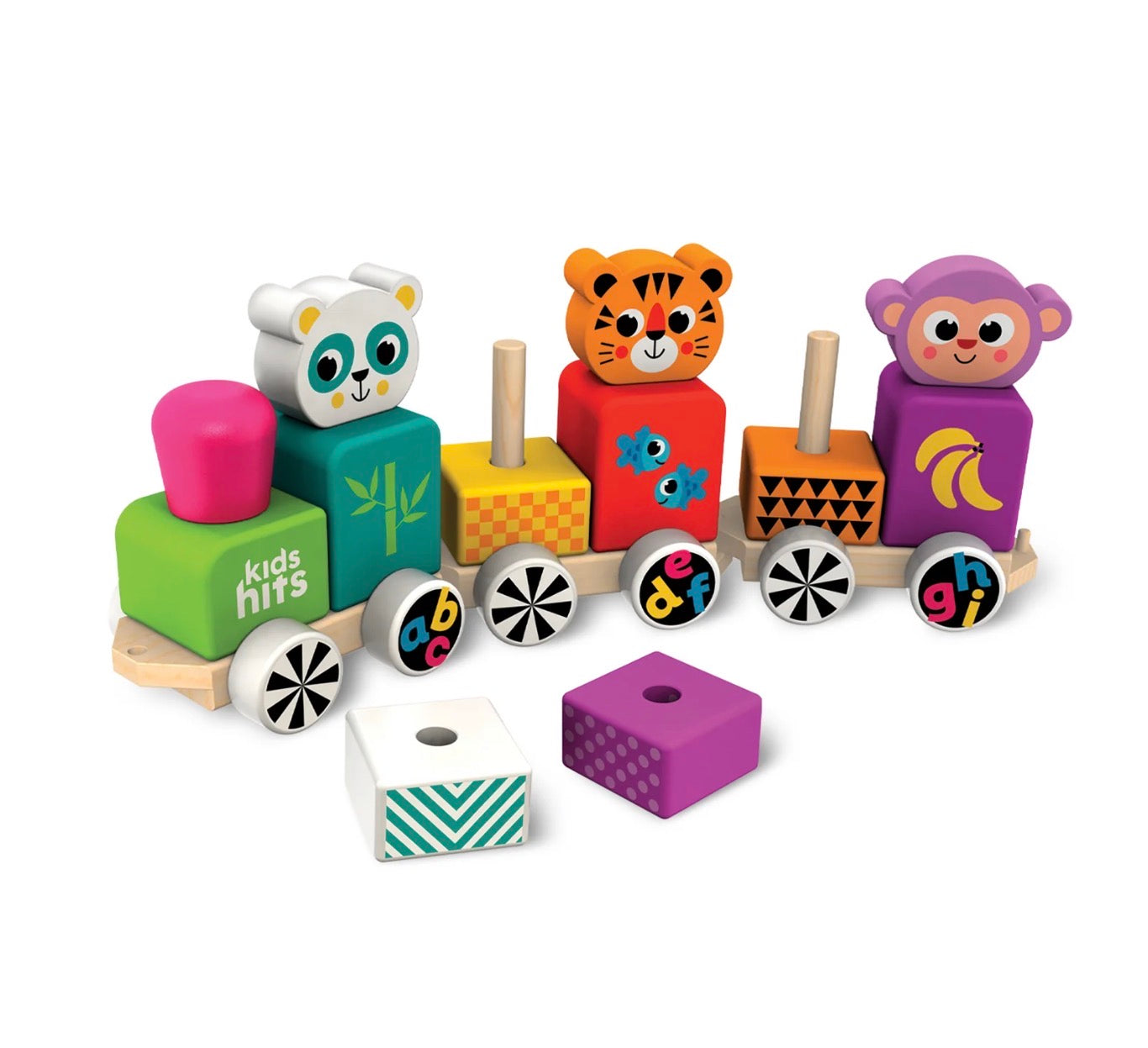 Kids Hits - Happy Friends Wooden Train