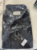 Black cloud cloth button down