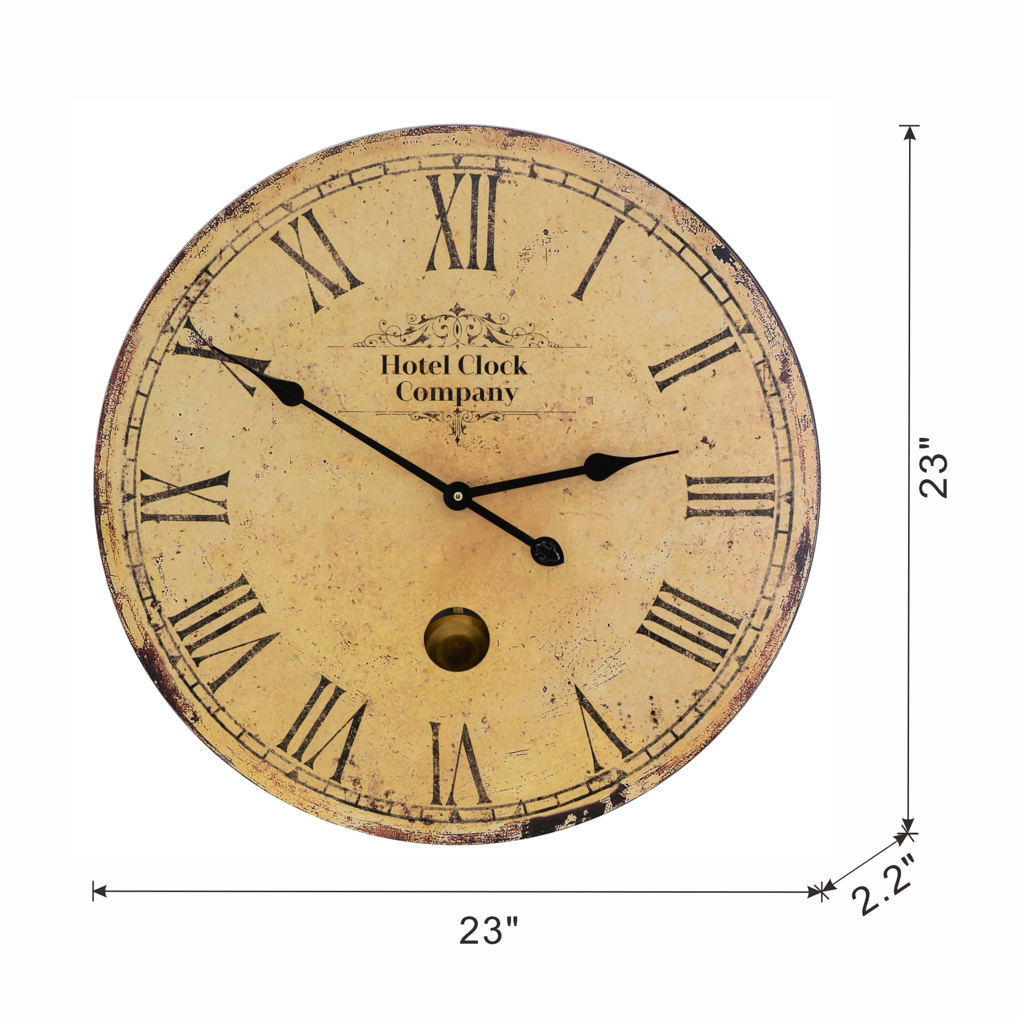 D23x2.2'  Wall Clock