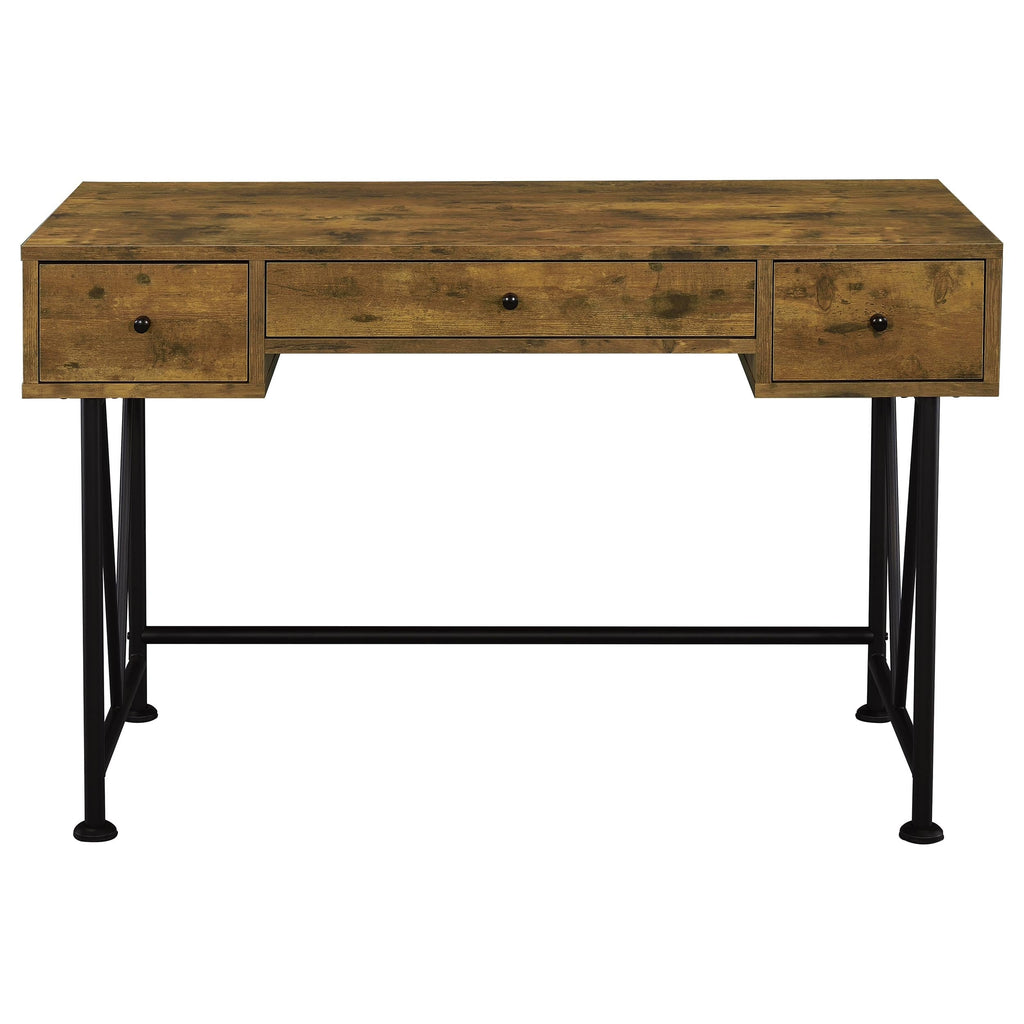 Avon Rustic Nutmeg 2-piece Computer Desk and Bookcase