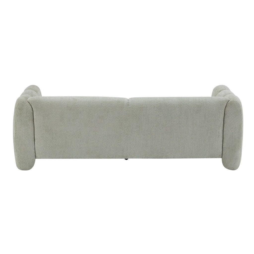 Tonson 83' 3-Seater Sofa,Wave Design, Living Rooms,Bedrooms,Apartment Office,Light Green