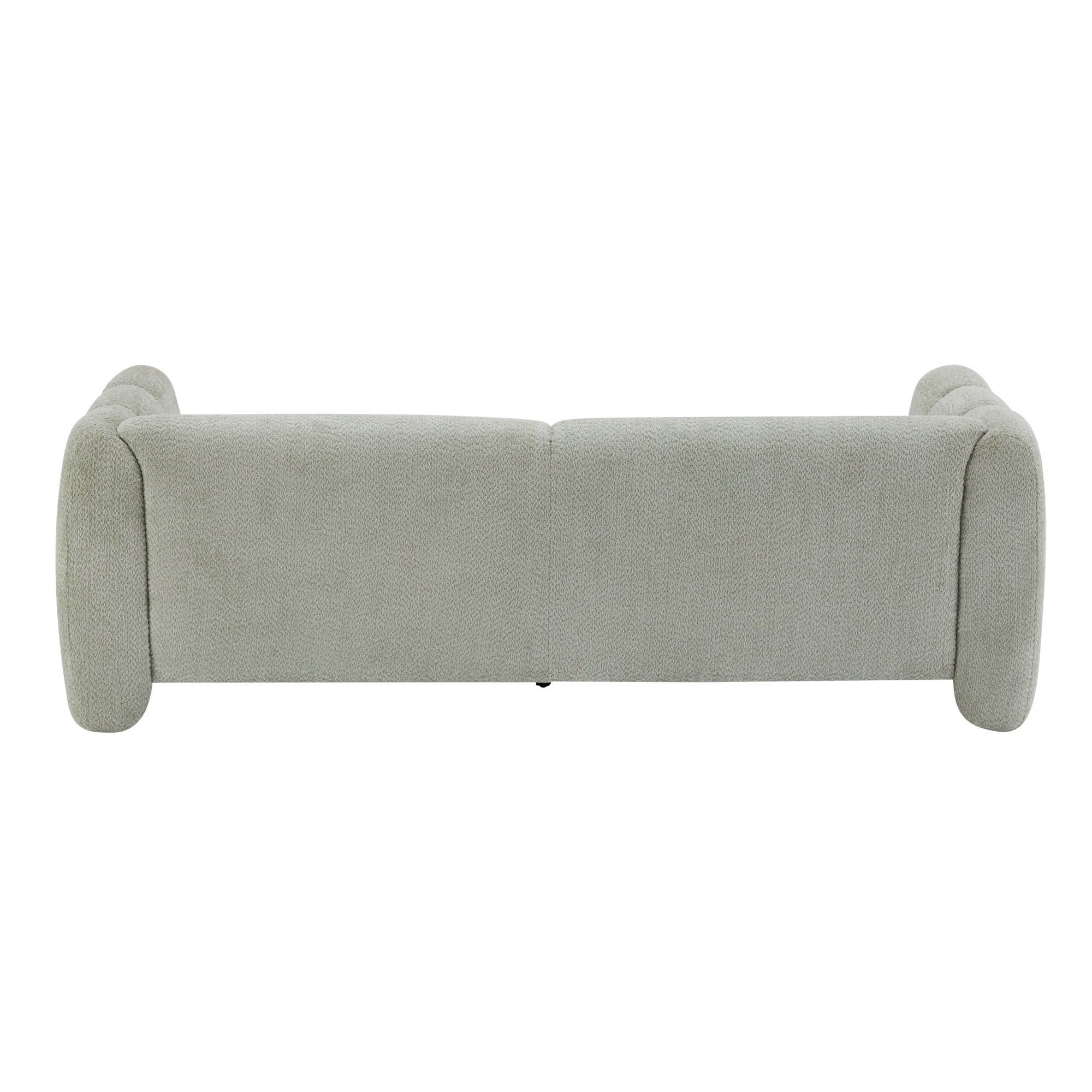 Tonson 83' 3-Seater Sofa,Wave Design, Living Rooms,Bedrooms,Apartment Office,Light Green