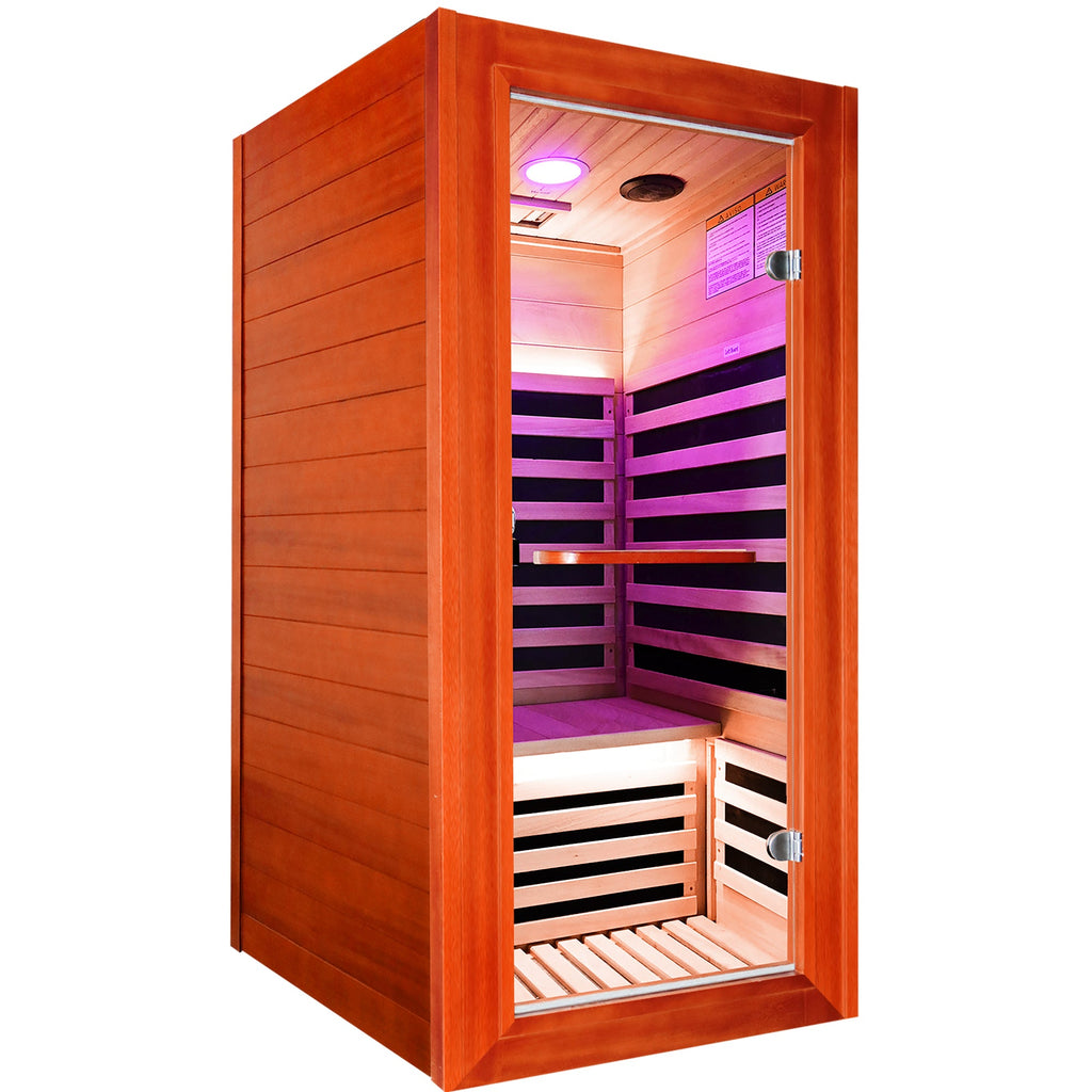 infrared sauna room single room