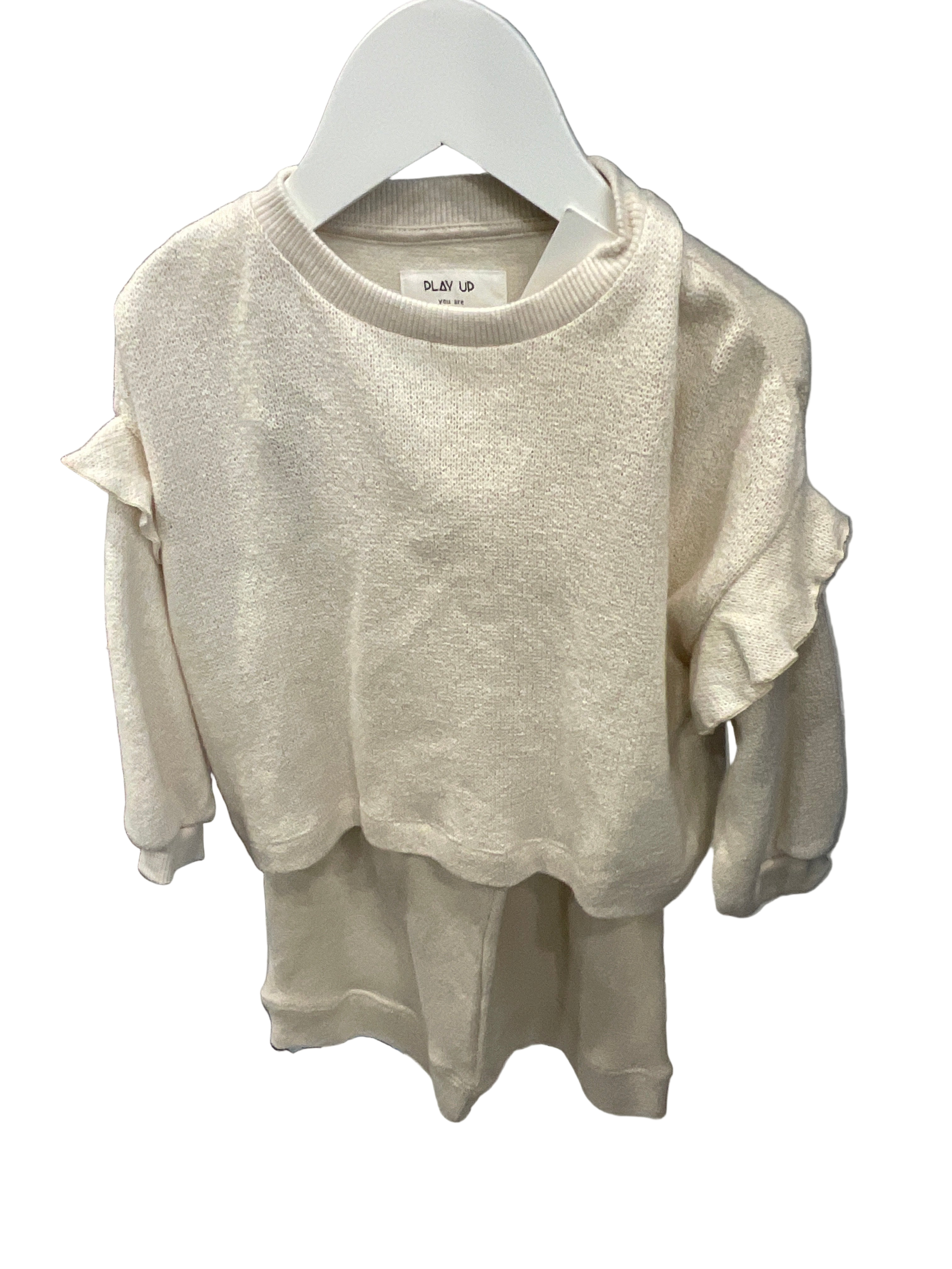Play Up - Beige Pants Set