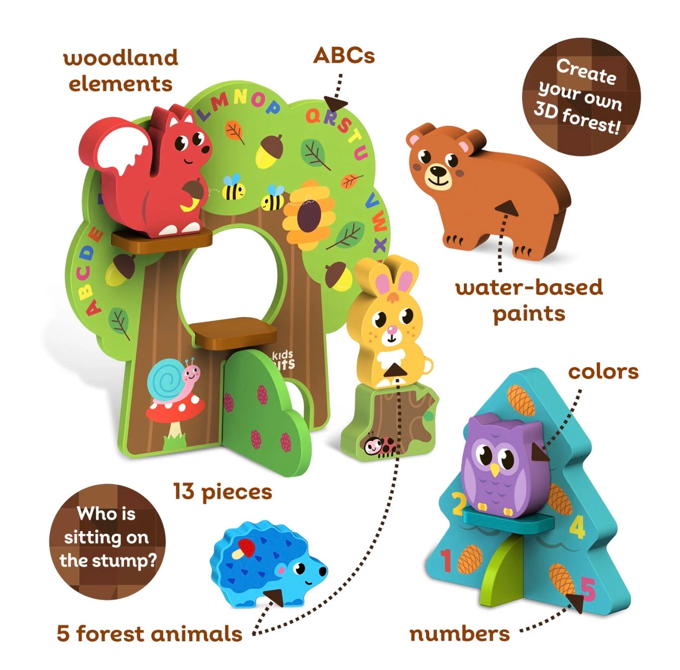 Kids Hits - Forest Wooden Set
