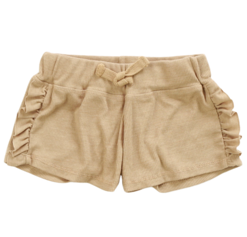 Cozii ruffle top and shorts set