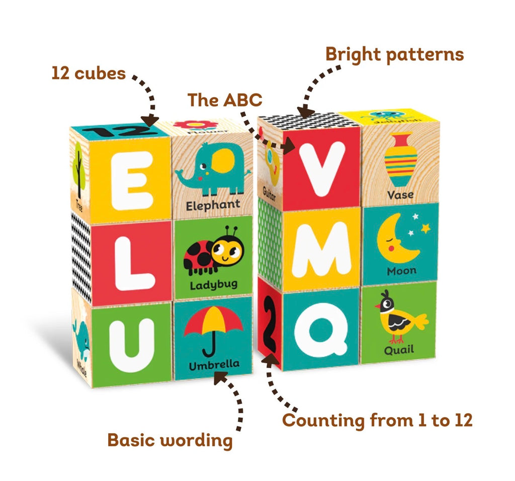Kids Hits - ABC Wooden Blocks
