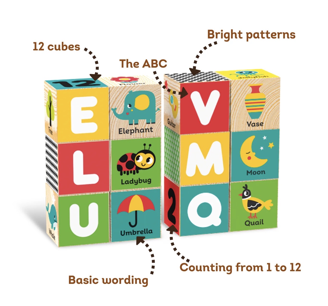 Kids Hits - ABC Wooden Blocks