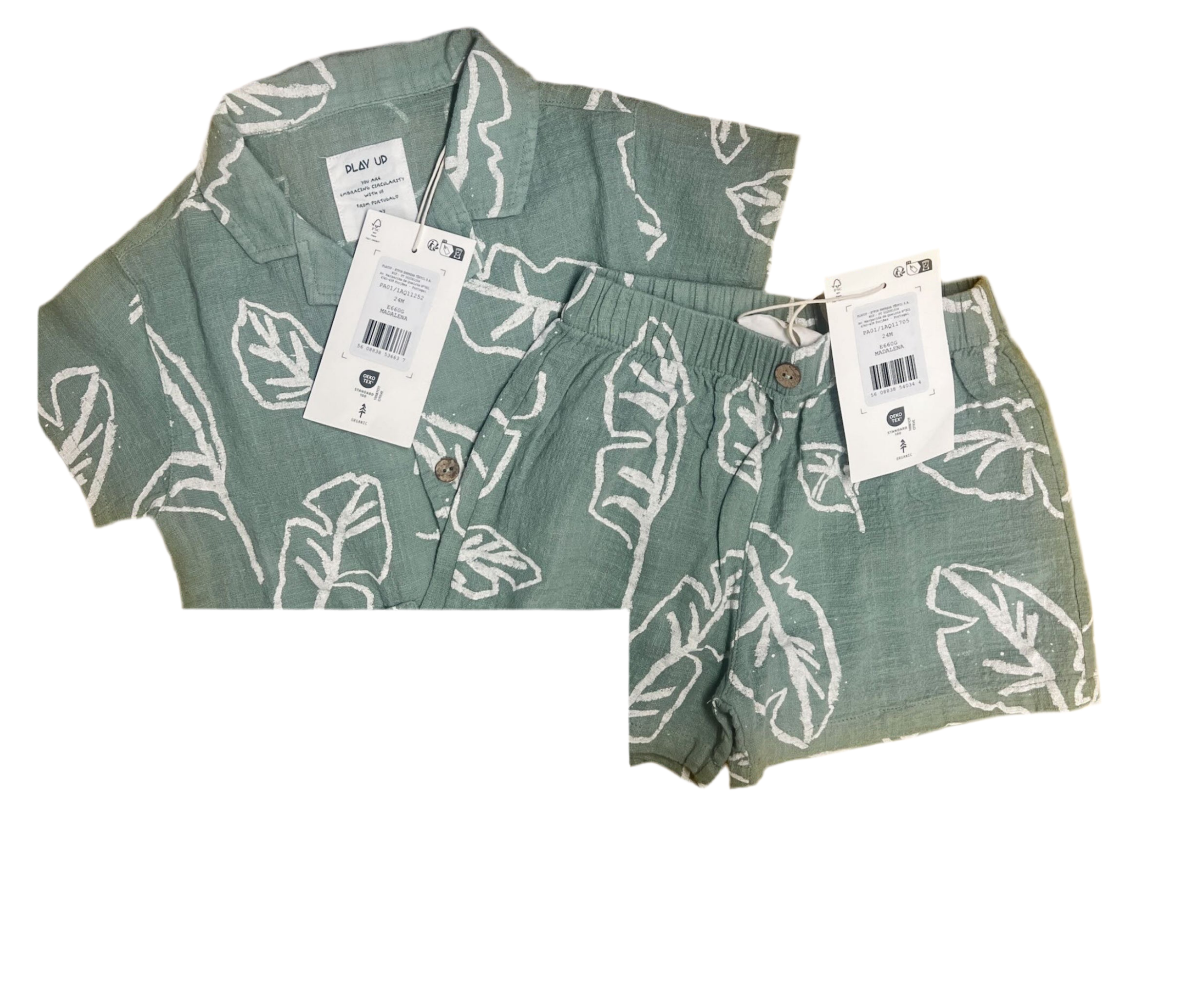 PLAY UP - Madalena Shirt & Short Set