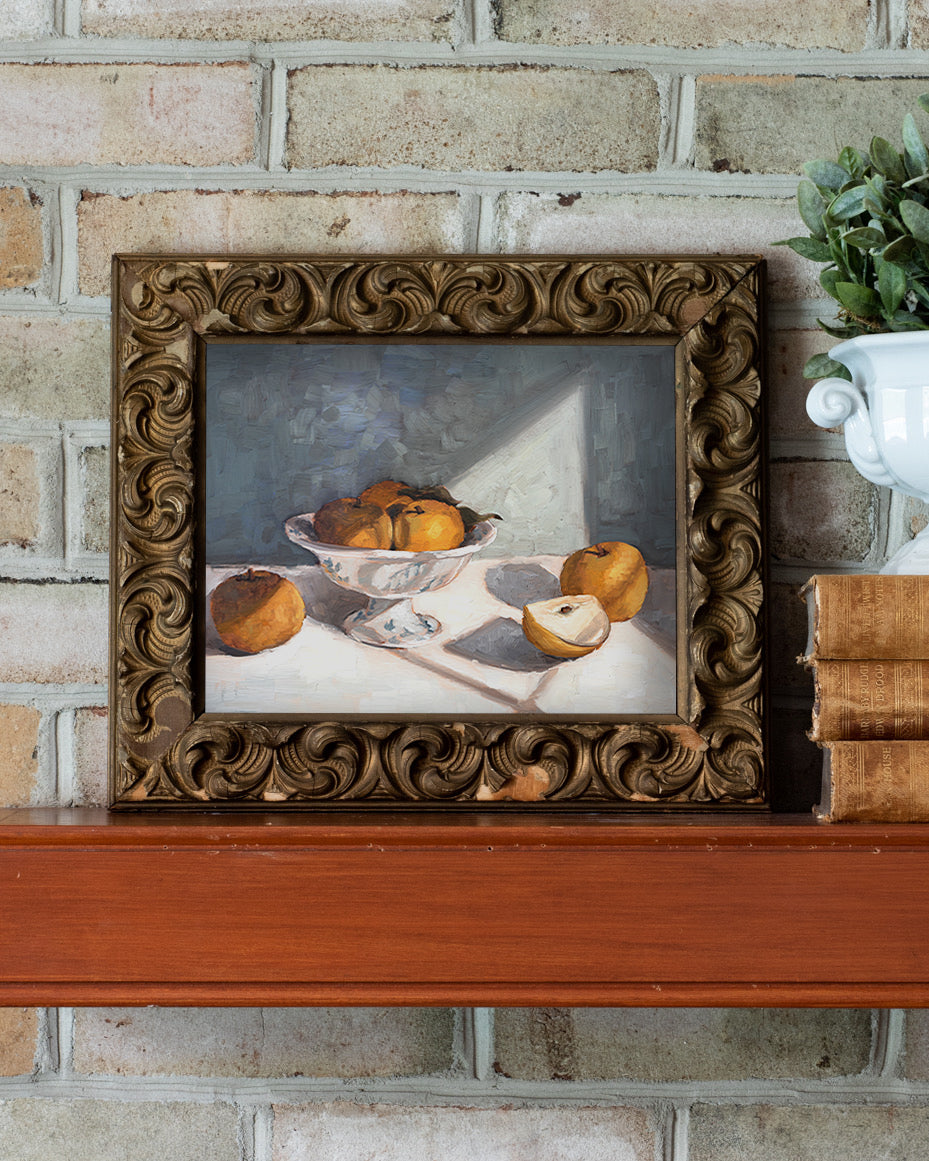 Asian Pears And Compote 2 Print