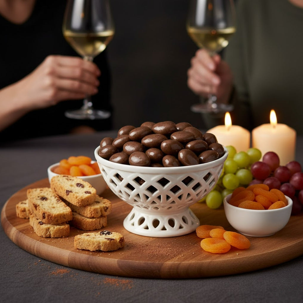 Andy Anand Carob Malt Balls, 1 lb – Tastes Like Chocolate, All-Natural Gift Box, Birthday, Valentine's, Christmas, Anniversary & Holiday