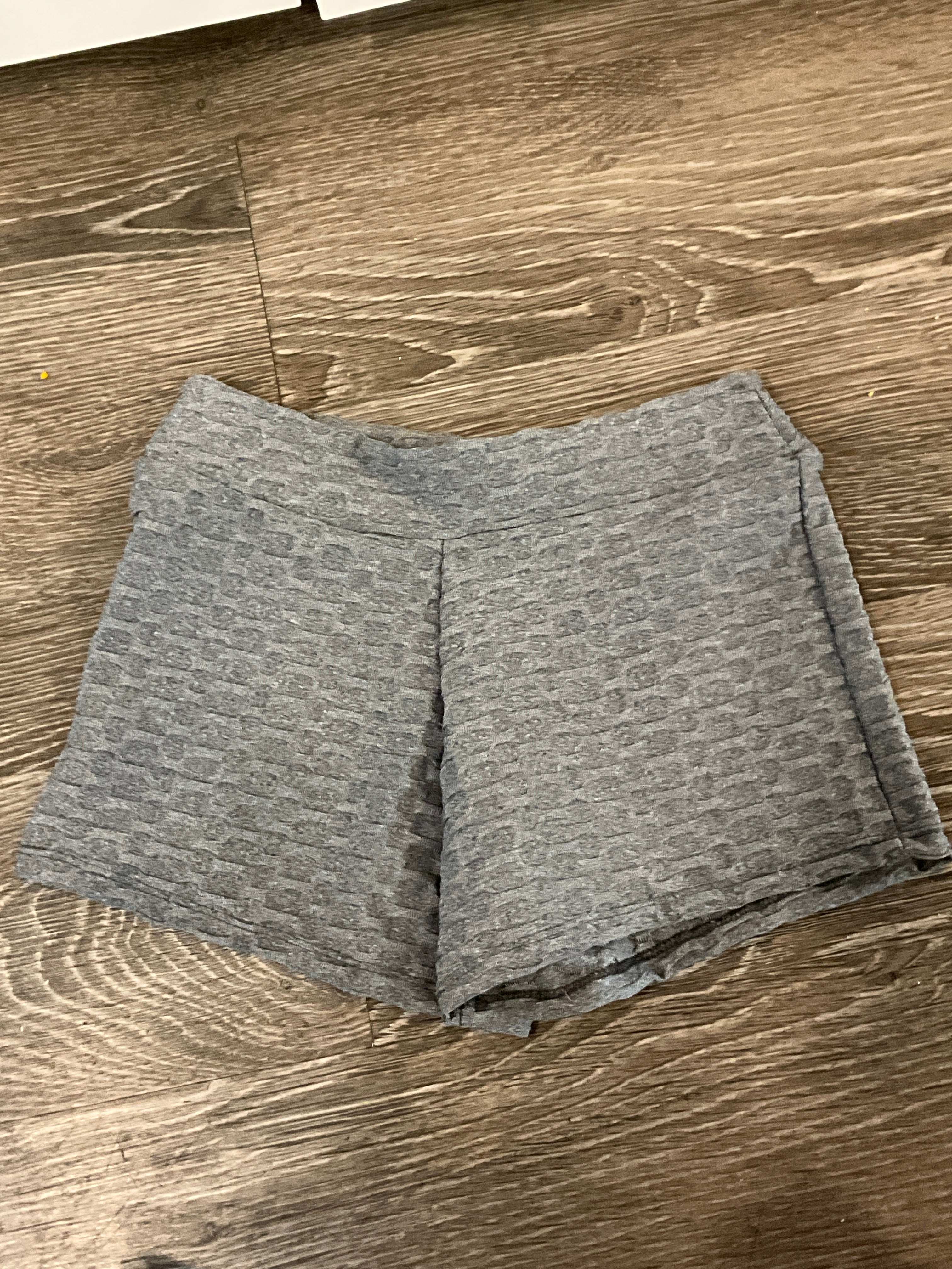Les Tout Petits - Stone gray Banded Short