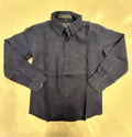 Pier St. Barth - Kids Linen Solid Long Sleeve Button Downs