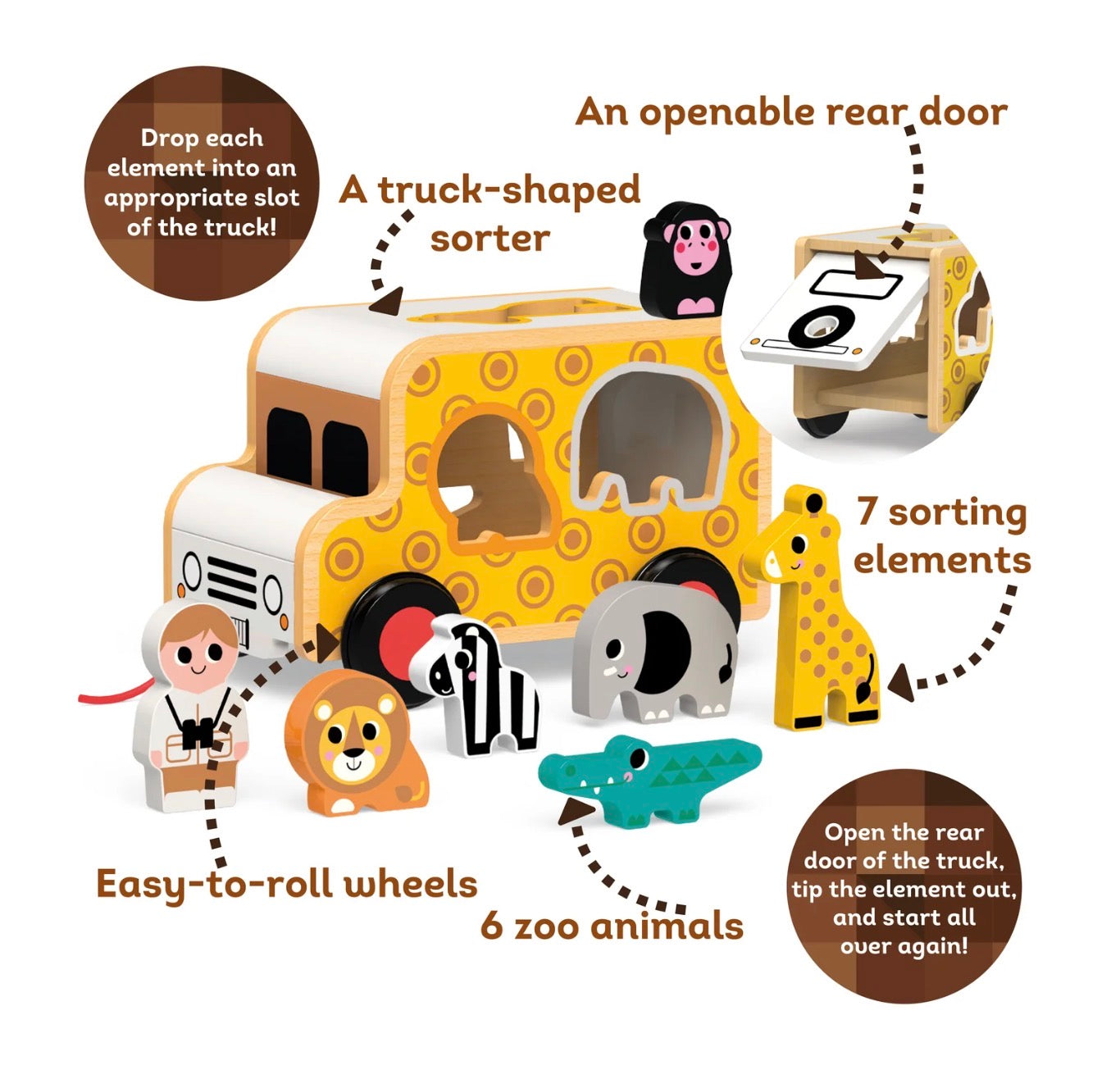 Kids Hits - Sorting Truck Safari Journey