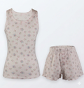 FBZ- FLOWER TANK WITH SHORTS SET