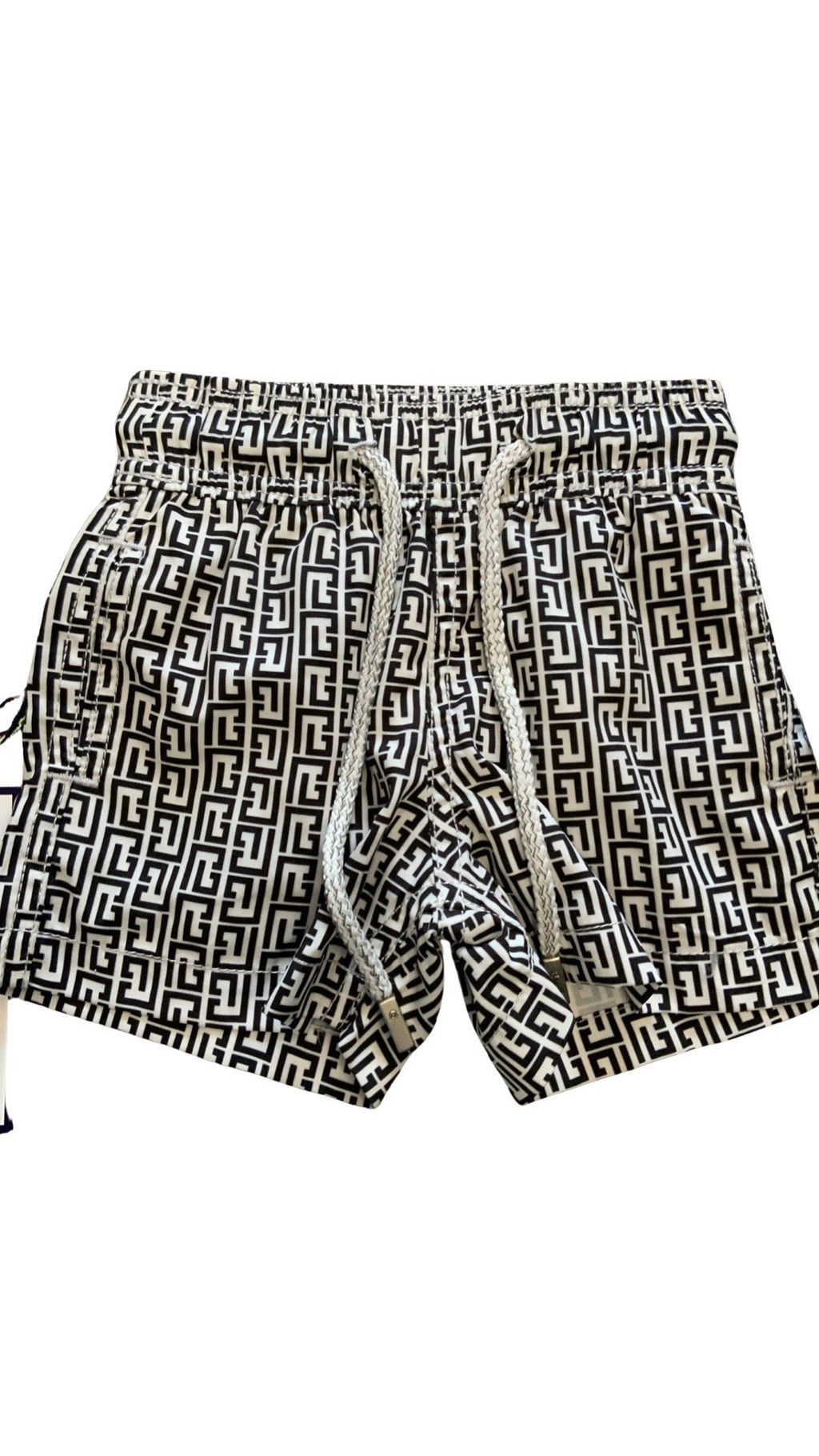 Pier St. Barth - Boys Elastic Waist Bathing Suit