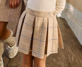 Patachou - Girls Plaid Skirt