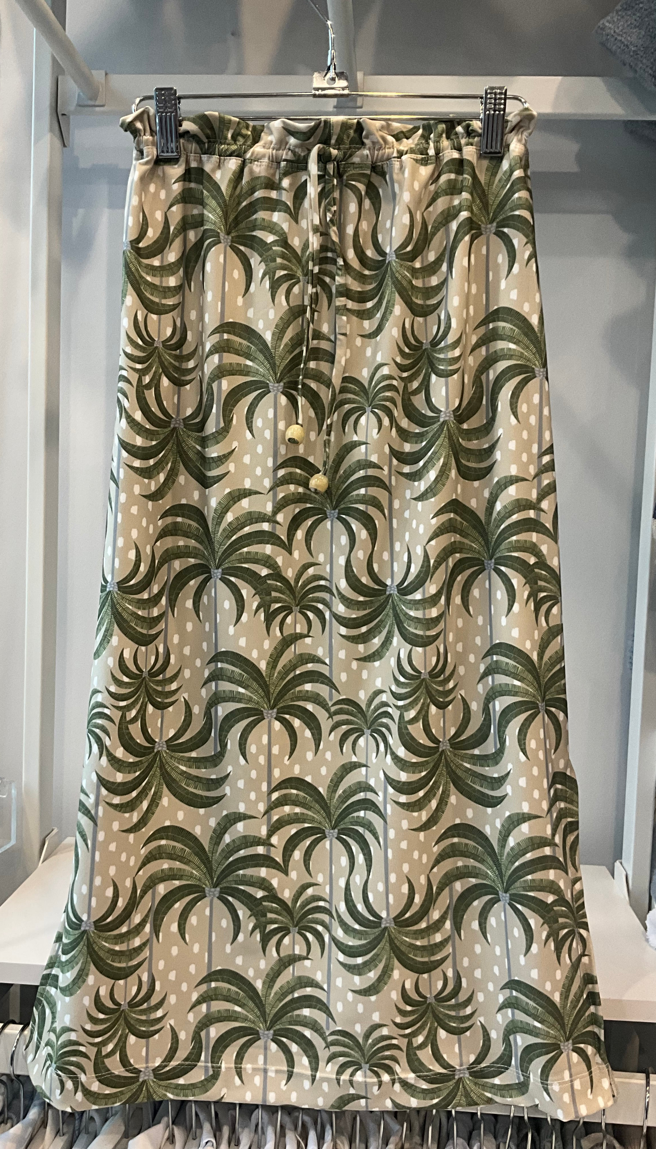 Planet Sea - Desert Palm Long Skirt Cover-up