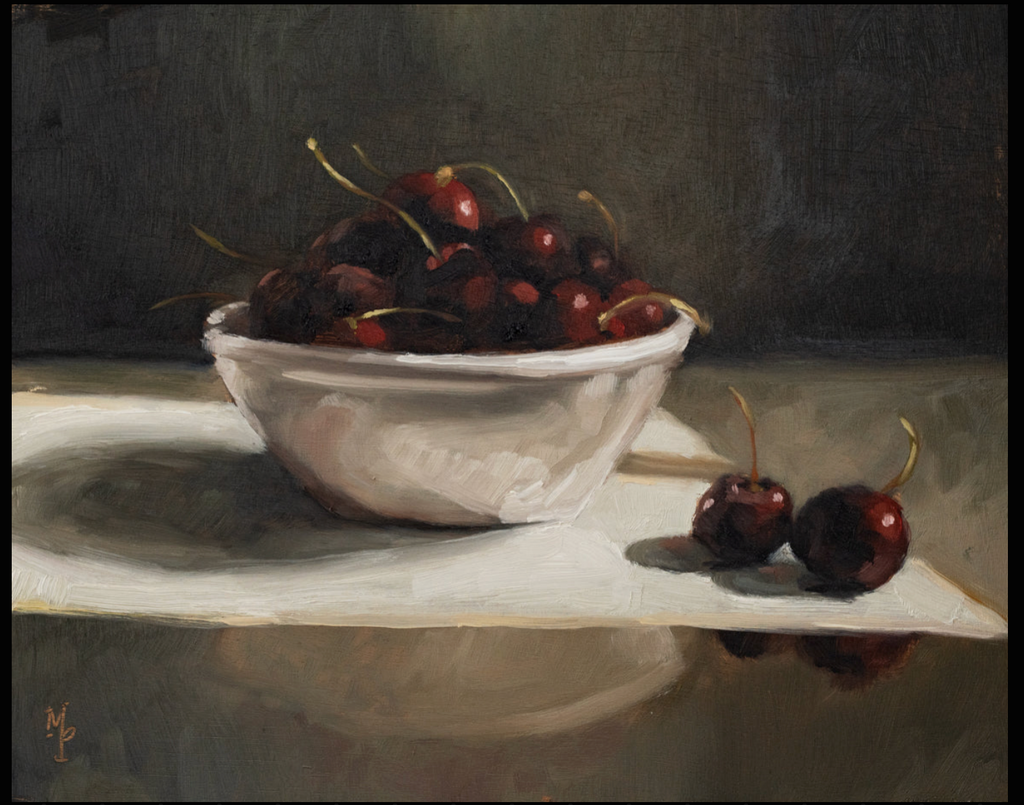 Bowl of Cherries Print