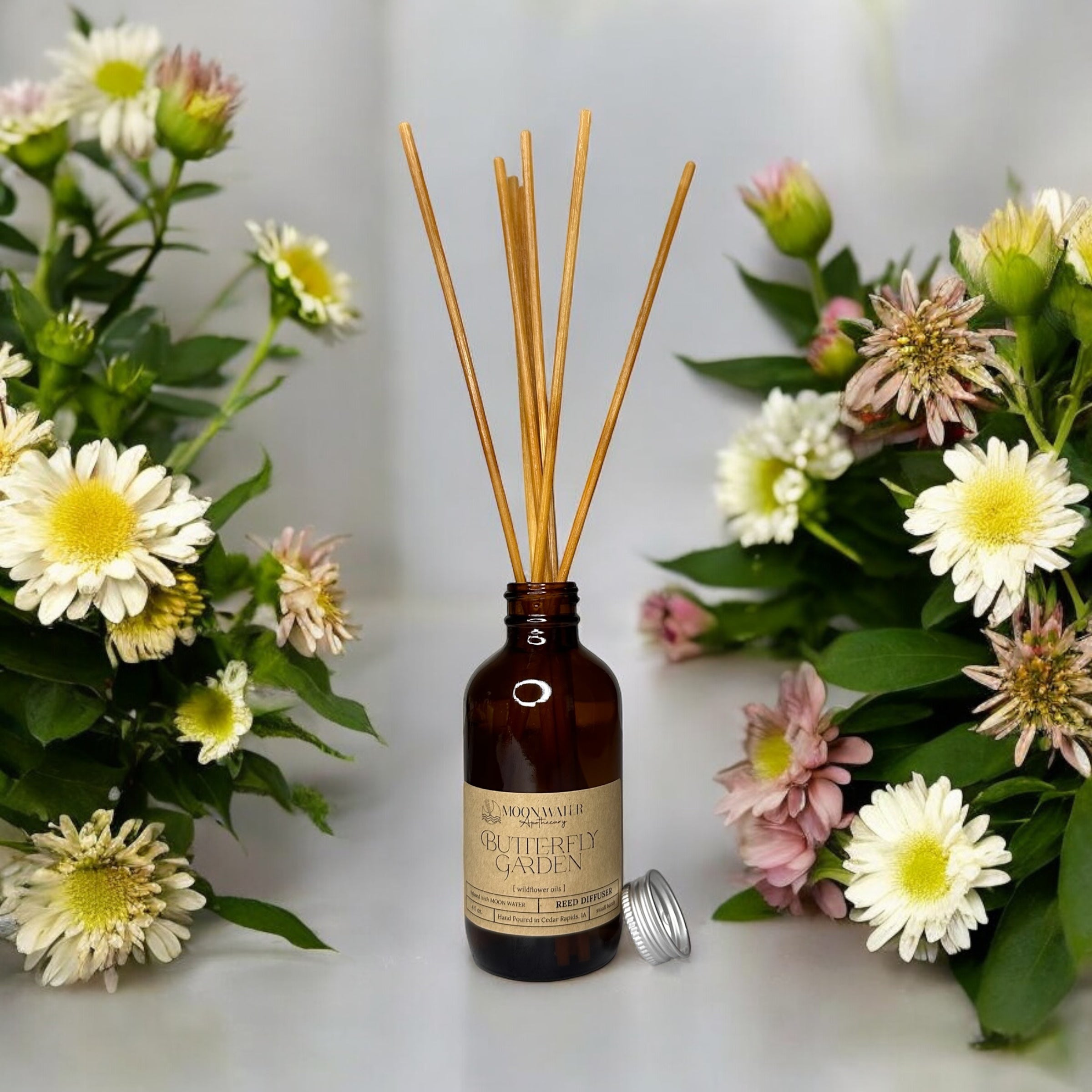 Butterfly Garden - REED DIFFUSER -- by Moon Water Apothecary!