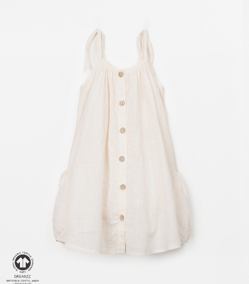 Play Up - Button Woven Dress