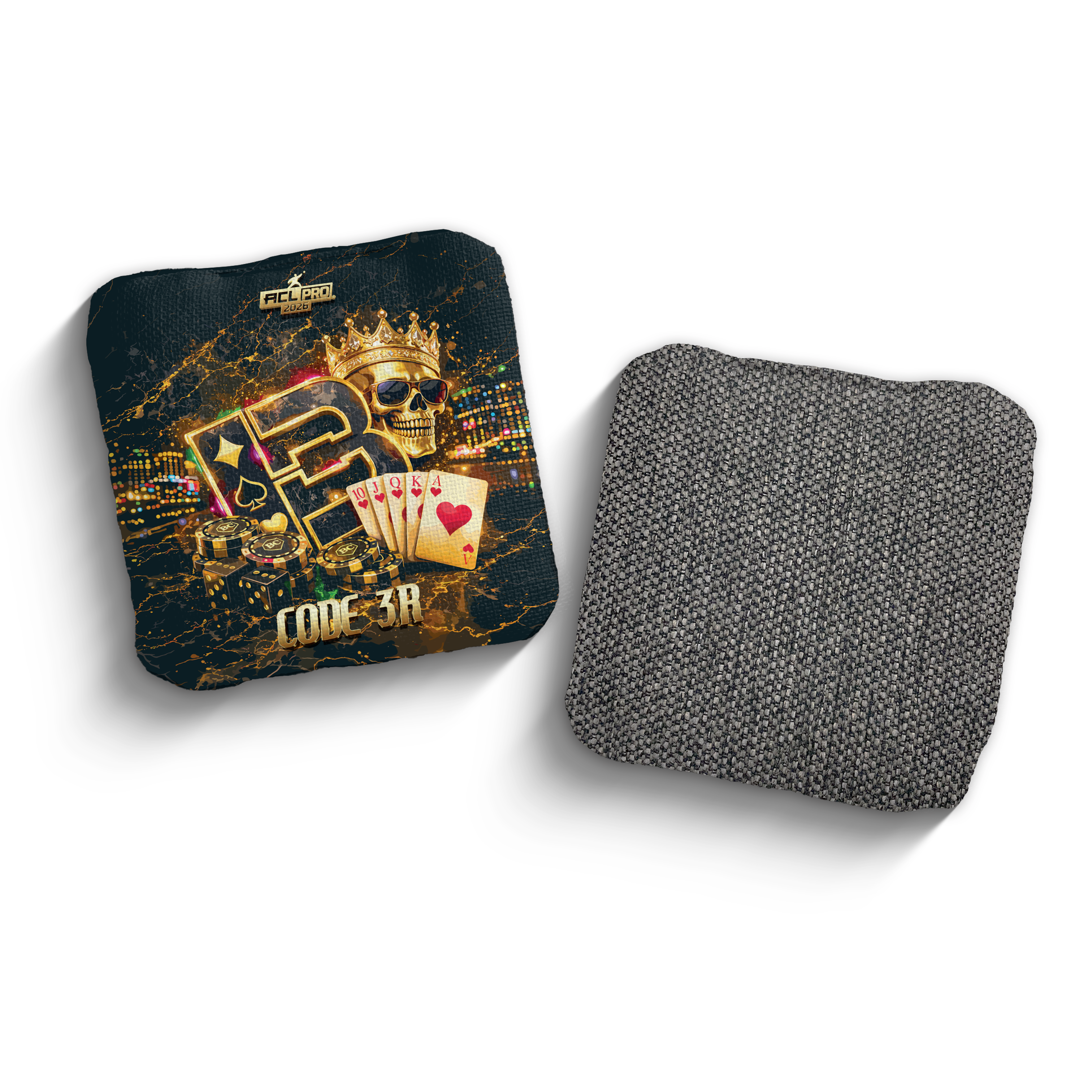 2026 Brotherhood Cornhole Code 3 High Stakes Edition ACL Pro Stamped Cornhole Bags