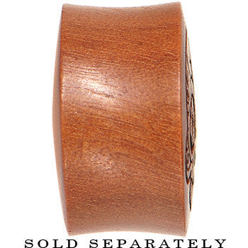 Organic Sawo Wood Sultry Seahorse Saddle Plug