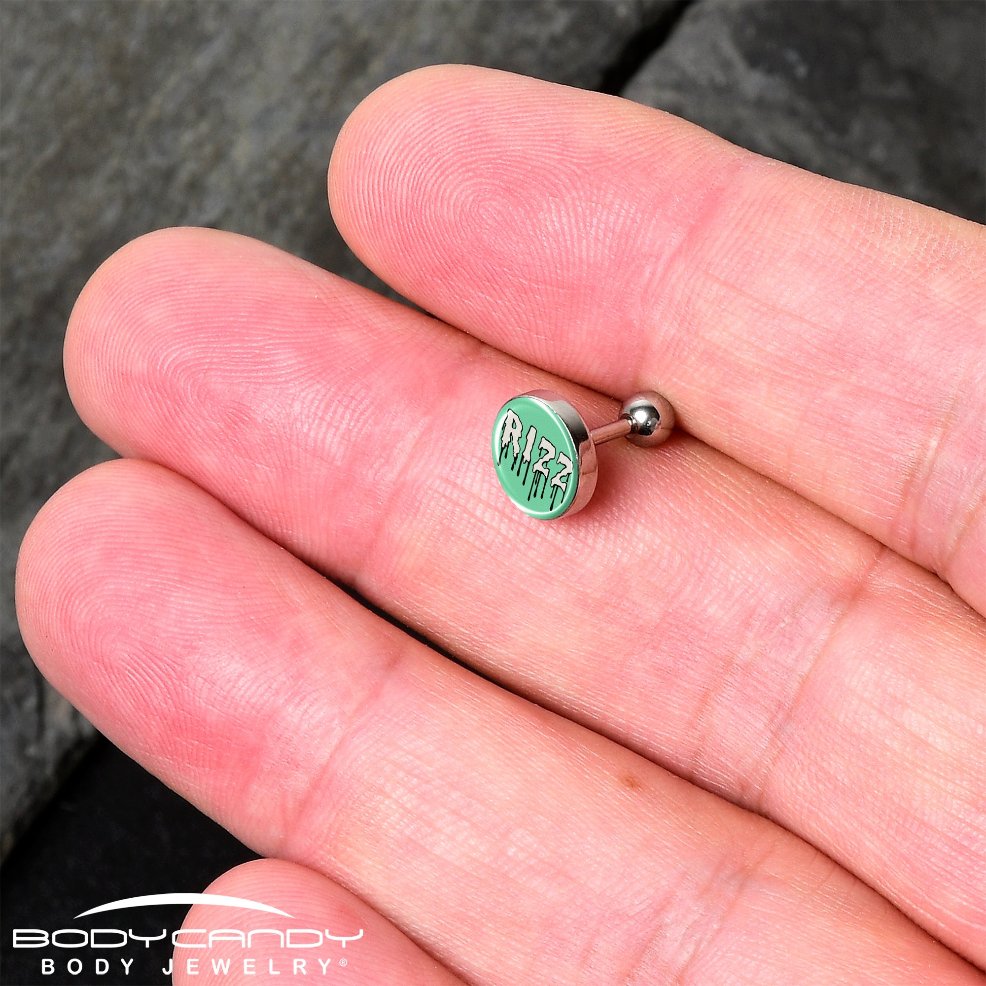 RIZZ Tragus Cartilage Earring by Onyx O