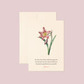 John 3:16, For God So Loved the World—Scripture Floral Greeting Card